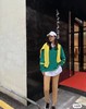 3楼阿玛施AMASS绿色V领羊绒毛衣 商品缩略图3