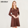 oldcolour2021春季长袖连衣裙N13103156 商品缩略图1