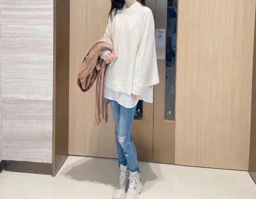 3楼阿玛施AMASS白色羊绒毛衣 商品图1