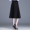 时尚简约A字半身裙2022年春季新款韩版高腰气质大摆显瘦中长裙 TY55127 商品缩略图2