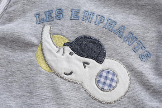 丽婴房-童衣类（春）F2马甲X_中灰 商品图3