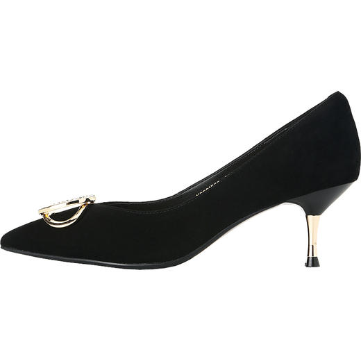 卡迪娜2022年春季新款尖头高跟套脚时装鞋单鞋女KS221523 商品图1