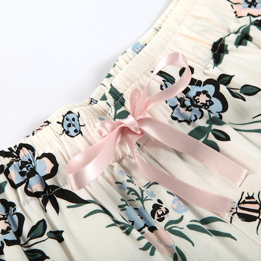 舒雅家居服女士套装新款碎花大码薄款睡衣31/19506H 商品图1