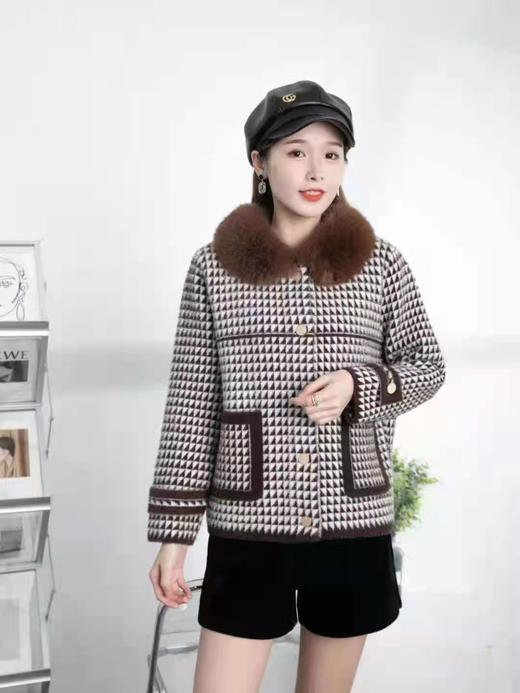 瑞帝斯8835水貂绒外套 商品图0