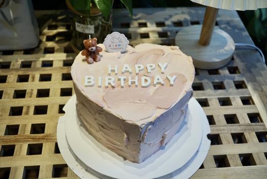 心形抹面小熊蛋糕 商品图1