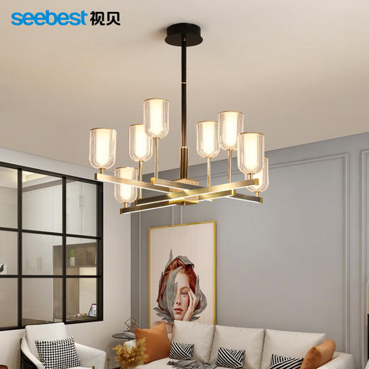 晶致-吊灯（6/12头停产） 商品图1