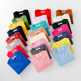 【69元两件装】儿童针织衫纯棉A类儿童开衫女宝男宝