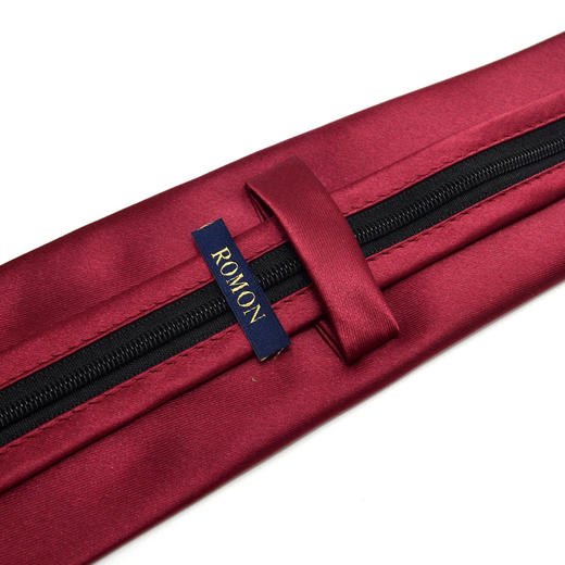 【盒装免打拉链领带】罗蒙领带男正装商务休闲上班结婚懒人领带 商品图4