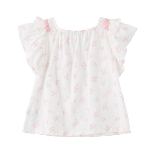 丽婴房-童衣类（春）F2上衣0_白色\米白 商品图1