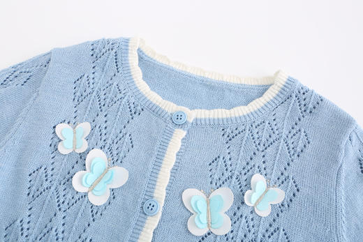 丽婴房-童衣类（春）F2毛衣款A_中粉\艳粉 R_中蓝\湖蓝 商品图2