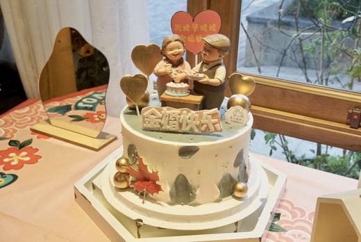 一对老人金婚快乐 商品图0