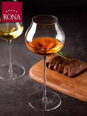 RONA/洛娜 韵雅橙酒杯 水晶杯 LINEA UMANA-Orange wine 460ml