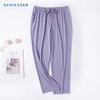舒雅莫代尔女士睡裤 2022春季新品宽松休闲家居裤九分裤31/19685P 商品缩略图0