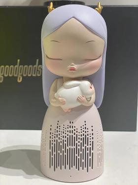 白夜童话-晚安兔蓝牙音箱-粉金款