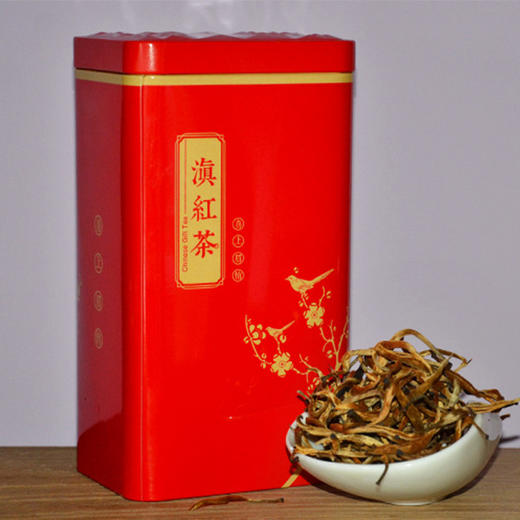 2024年滇红大金芽红茶100g礼罐装 商品图0