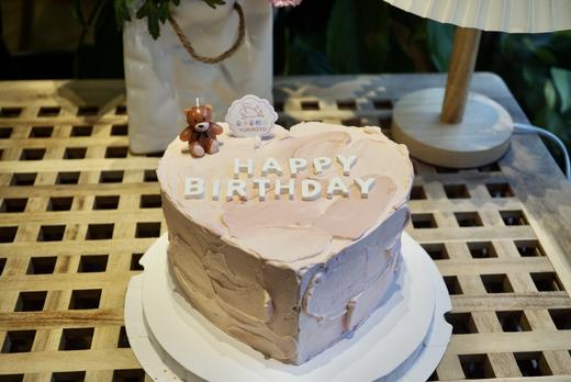 心形抹面小熊蛋糕 商品图0