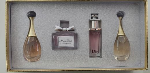 克里斯汀.迪奥迷你香氛礼盒 4件套 真我香水 2*5ml+迪奥小姐花漾女士淡香水 5ml+魅惑清新淡香水 5ml 商品图1