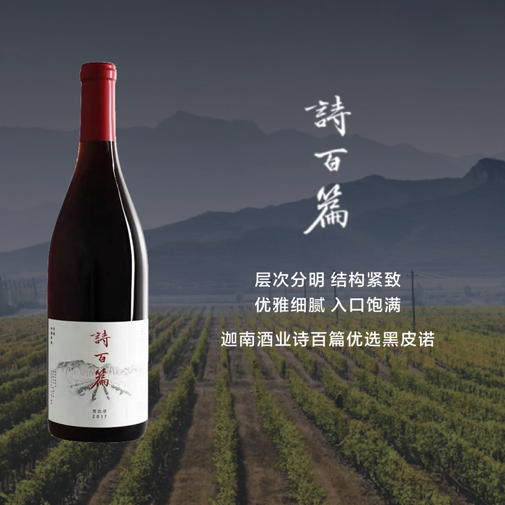 迦南酒业诗百篇优选黑皮诺干红葡萄酒Canaan Chapter and Verse Select Pinot Noir 17/18