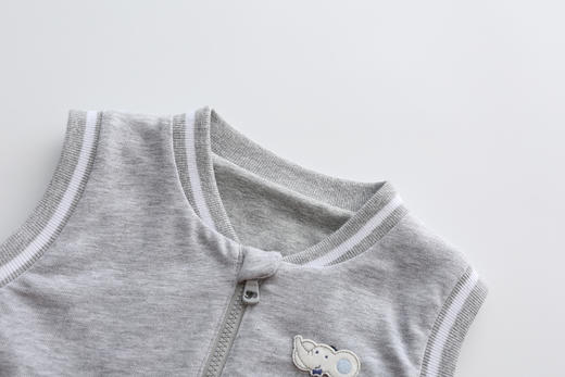丽婴房-童衣类（春）F2马甲X_中灰 商品图2