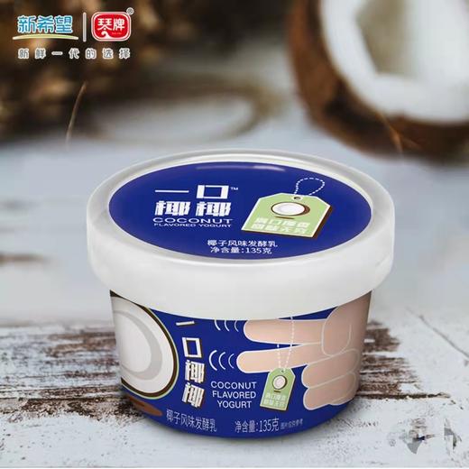 新希望琴牌一口椰椰风味发酵乳135g 商品图3