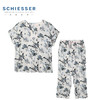 舒雅家居服女士套装新款碎花大码薄款睡衣31/19506H 商品缩略图0