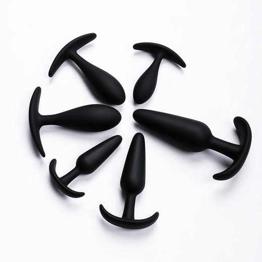 后庭肛塞新手小号外出佩戴硅胶材质 商品图3