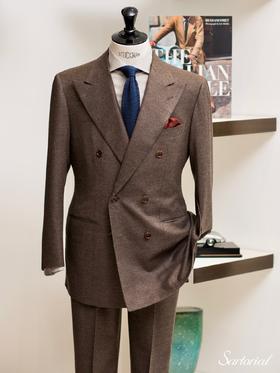 Sartoria Pirozzi 200's Flannel Suit