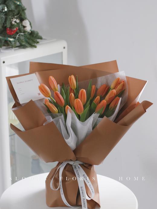 19朵进口橙色郁金香 商品图0