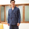 3楼 美标情侣男女款格纹柔软舒适全棉家居服89140/89141 商品缩略图4