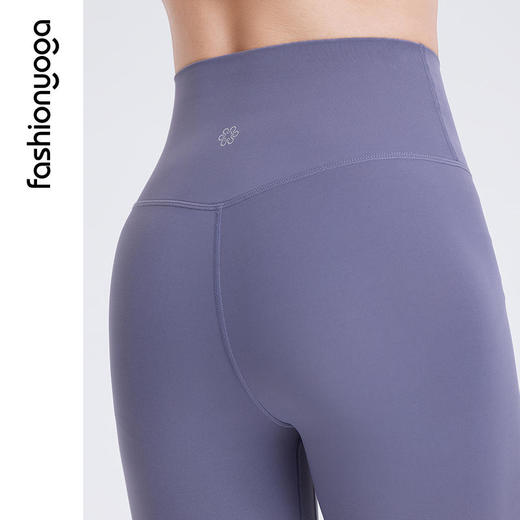 凡圣瑜伽运动裤女夏季薄弹力紧身高腰收腹提臀基础八分裤FC11786 商品图9