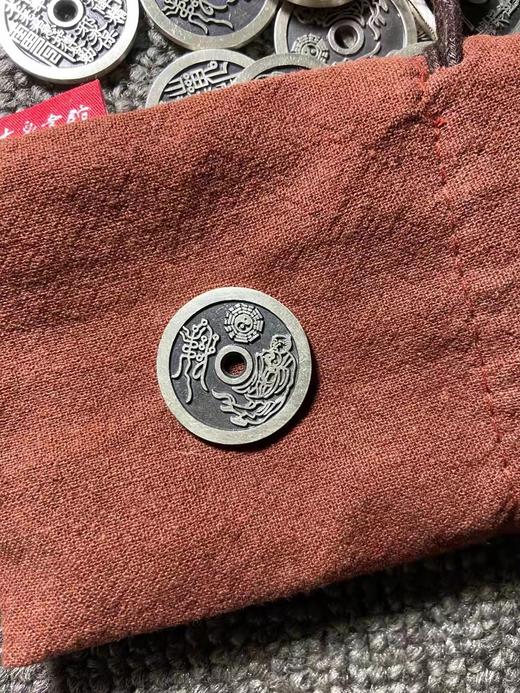 矩德泉坊 纯银手作 山鬼背太上老君 吉祥钱 （2.5厘米） 商品图6