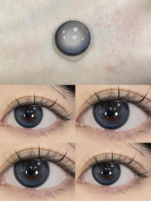 BLING AURA 假眼泪 半年抛 2片 14.2mm 着色13.0mm 基弧8.6 含水38% 新锐国货 商品图2