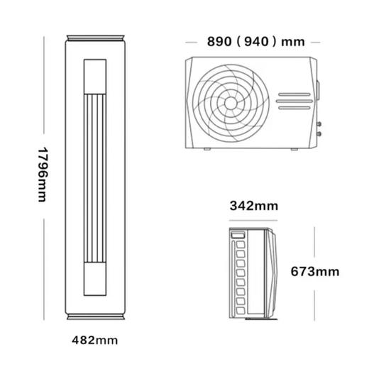 美的（Midea）空调KFR-72LW/N8ZHB1风锦 商品图12