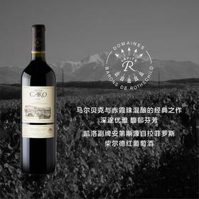 凯洛副牌安第斯源自拉菲罗斯柴尔德红葡萄酒 Petit Caro 2017