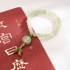 【采购专享】宫里的世界  和田玉18K金翡翠吊坠宫喜手串 商品缩略图2