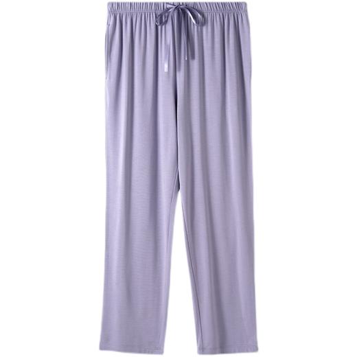 舒雅莫代尔女士睡裤 2022春季新品宽松休闲家居裤九分裤31/19685P 商品图3