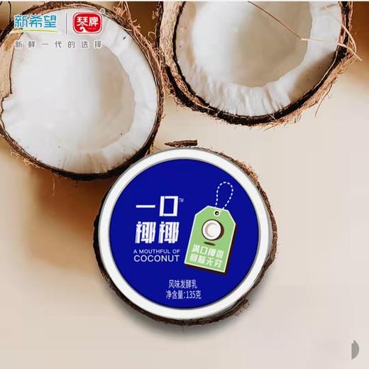新希望琴牌一口椰椰风味发酵乳135g 商品图1