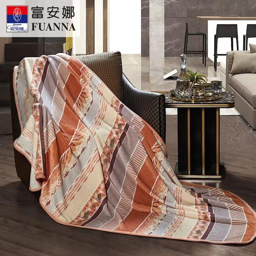富安娜家居毛毯单层法兰绒毯/枫糖梦境 商品图0