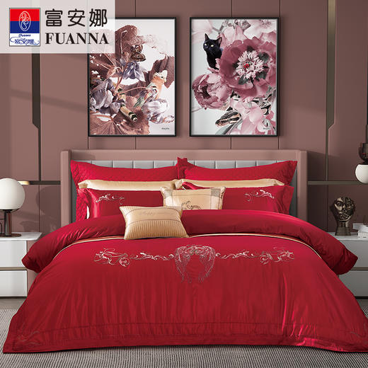 富安娜婚庆提绣套件/爱神之翼 商品图0