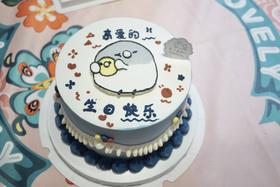 简约手绘胖彼尔德