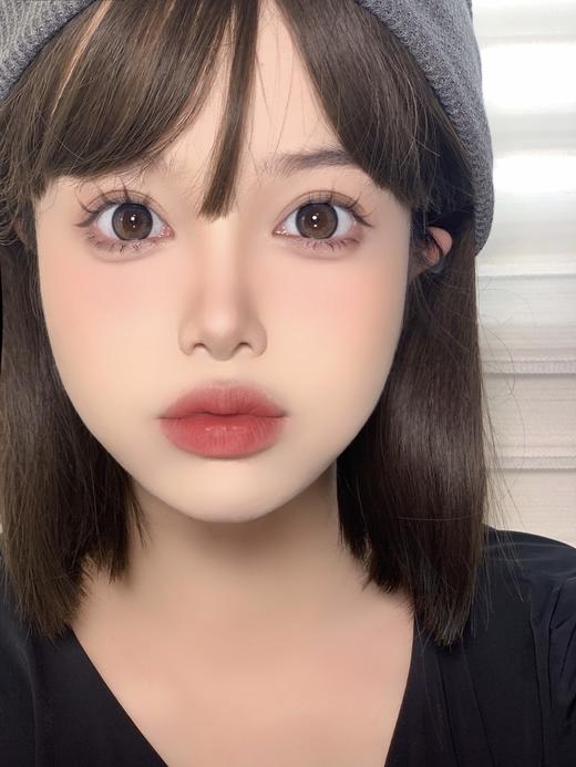 putata 年抛美瞳 黑糖姜茶 直径14.5mm着色14.0mm 0-800度无525/575 商品图8