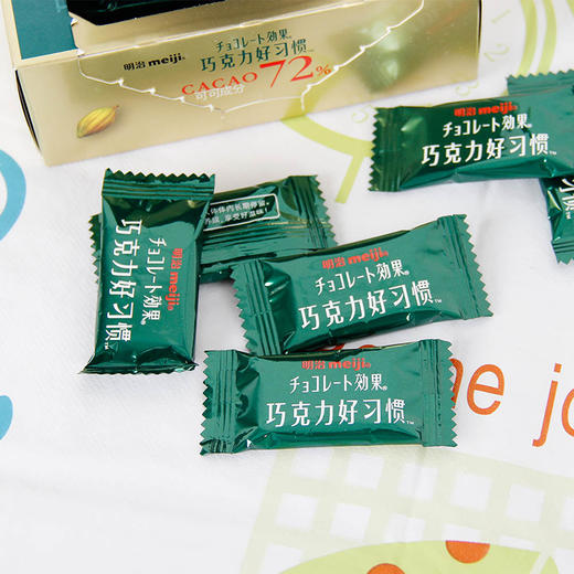 明治72%醇黑巧克力 63克 商品图4