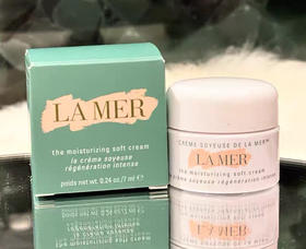 lamer 海蓝之谜面霜 精华云绒霜 小样中样 soft cream 7ML