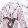 安莉芳薄款印花女士家居睡袍EL00361 商品缩略图1