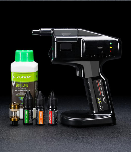 新款烟熏泡泡枪 分子美食烟熏机 烟熏枪泡泡机 烟熏泡泡器 商品图3