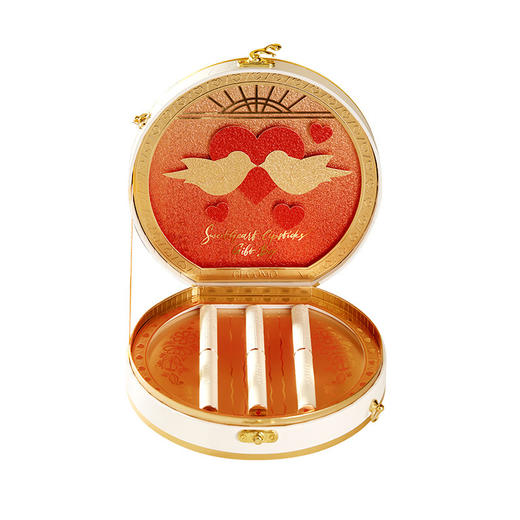 【口红3支+包包礼盒】蜜语倾心口红礼盒哑光显白 口红唇膏礼物烫金包3支套装 商品图4