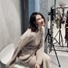 “光环女孩”颈袖添香品牌秋冬100%羊绒套裙 闪耀精致 松软温暖 慵懒惬意20424689 商品缩略图0