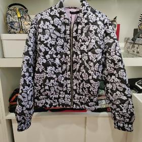 棉短外套紫花1100