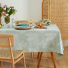 芦苇提花轻奢高级感中式棉布餐桌布 商品缩略图0
