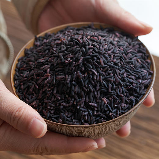 新米上市! 云南墨江紫米 老品种 长寿米  富含花青素 低脂减糖粗粮，香糯好吃，离天空zui近的墨江紫米 商品图1